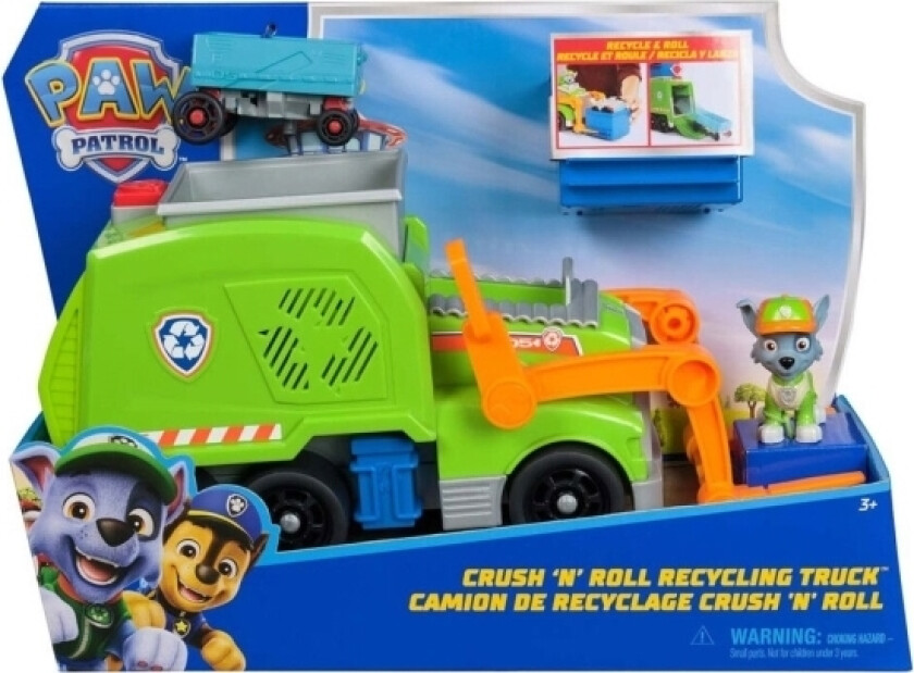 Rocky Crush N' Roll Recycling Truck