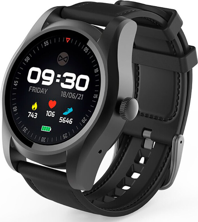 Forever SW-200 Smartwatch m/SIM - Svart