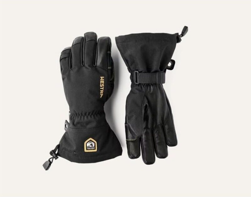 Army Leather Gore-Tex - 5 Finger Black/Black
