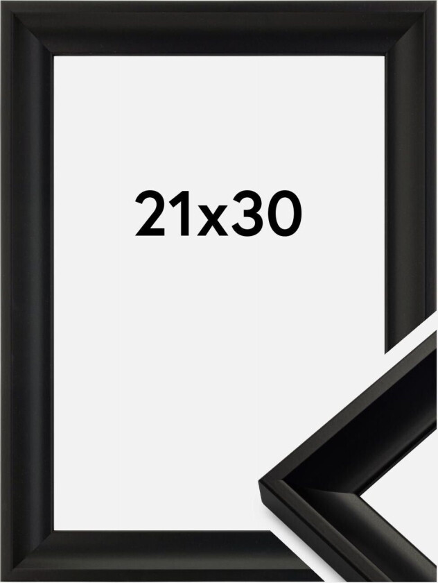 Ramme Öjaren Akrylglass Svart 21x30 Cm