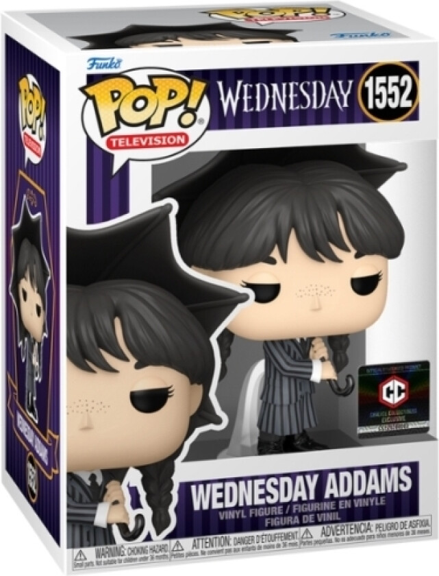 Funko! Pop Vinyl Excl Wednesday W/Umbrella