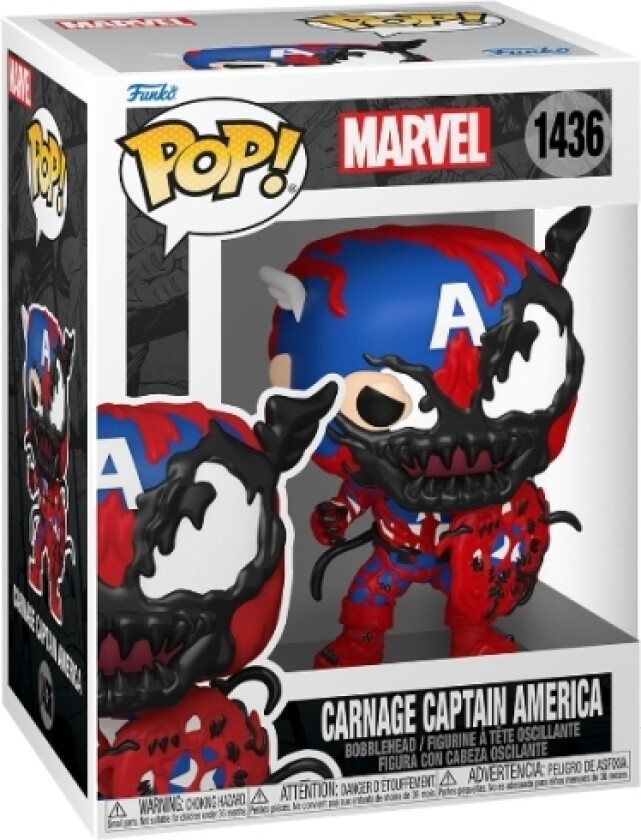 Funko! Pop Vinyl Carnageized Captain America