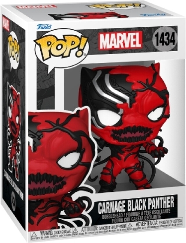 Funko! Pop Vinyl Carnageized Black Panther