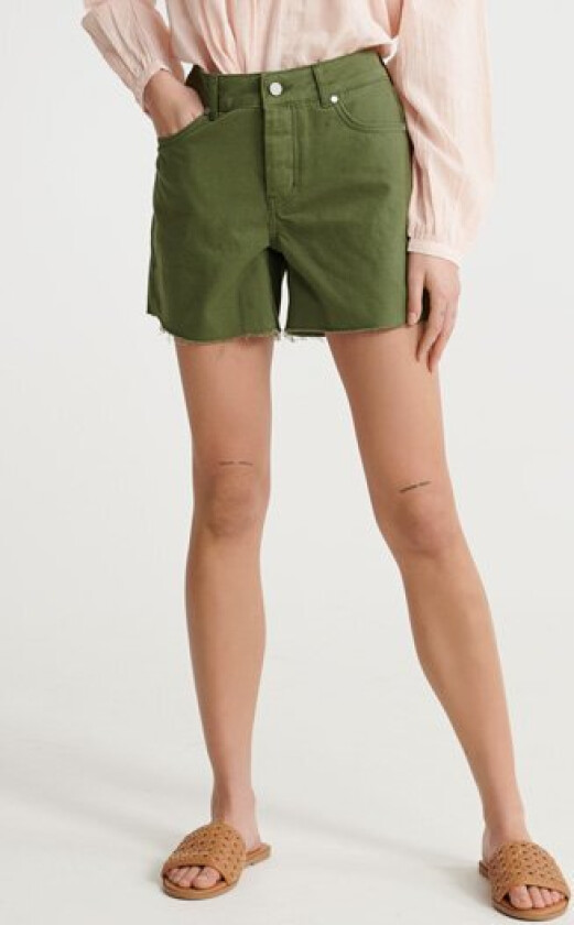 Denim Mid Length shorts