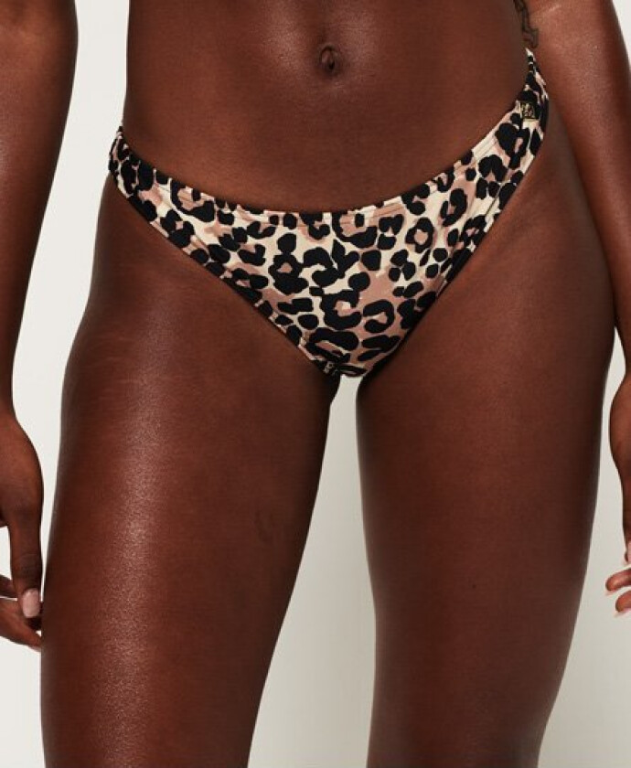 Leopard Cheeky-bikiniunderdel
