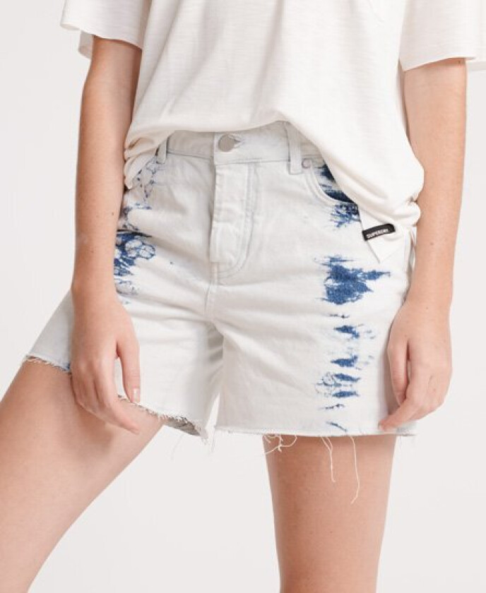 Denim Mid Length shorts