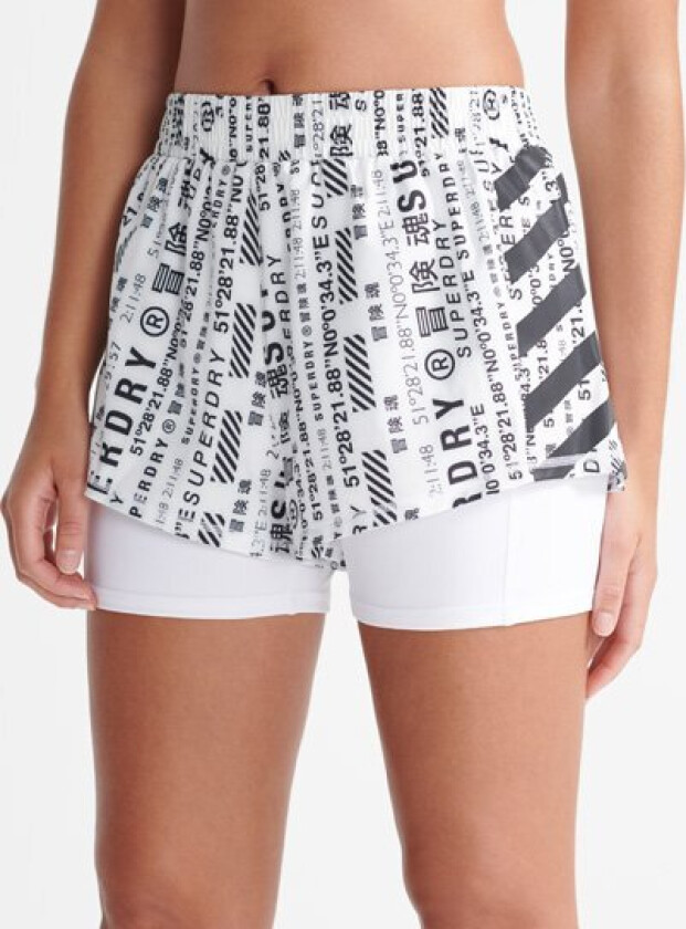 Sport Løpeshorts med to lag