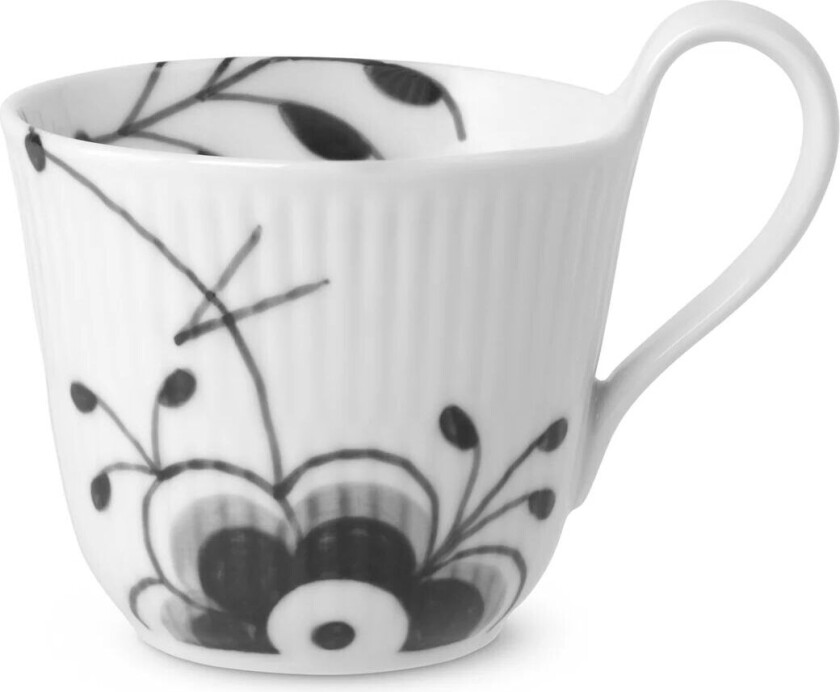 Black Mega kopp med høyt håndtak 25 cl