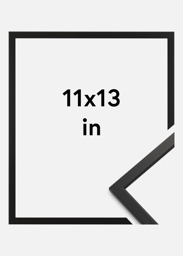 Ramme Edsbyn Akrylglass Svart 11x13 Inches (27,94x33,02 Cm)