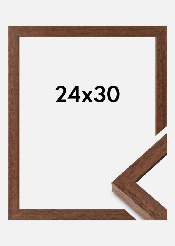 Ramme Hermes Akrylglass Teak 24x30 Cm