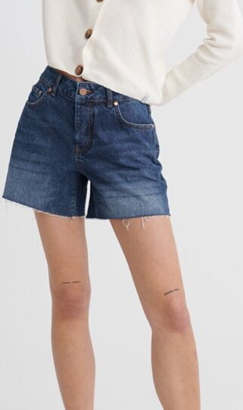 Denim Mid Length shorts