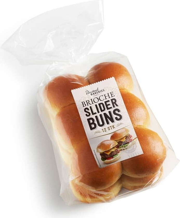 Sliders Mini Brioche 12stk 480g United B.