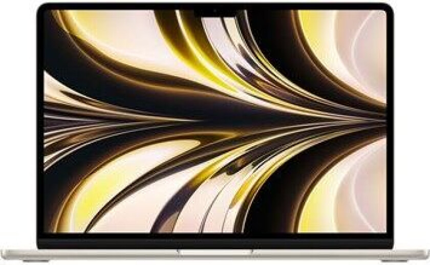 Macbook Air (2022) Stjerneskinn M2 8gb 256gb Ssd 8-core 13.6"