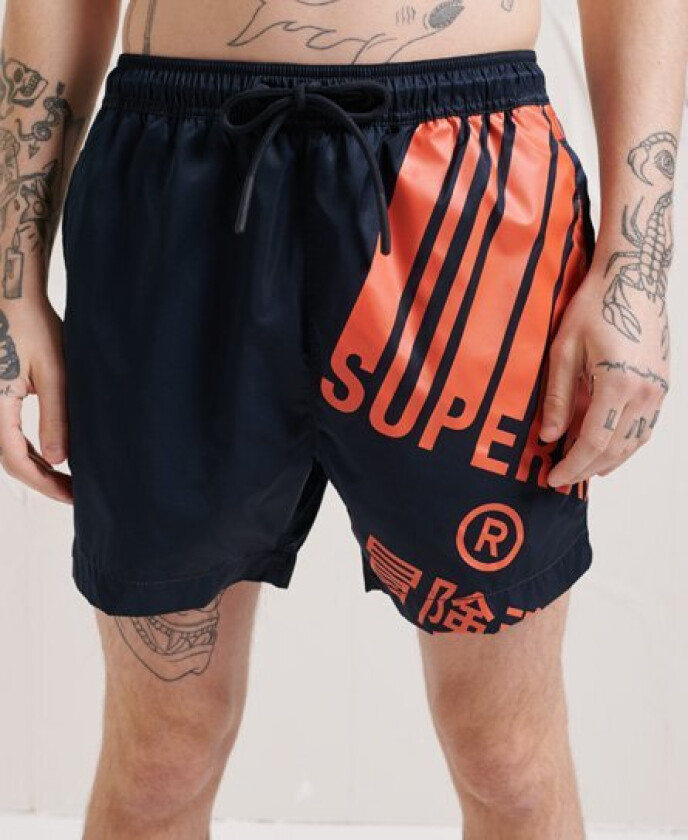 Energy-badeshorts med grafikk