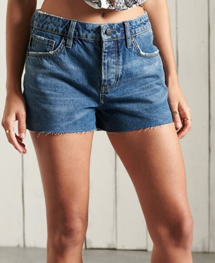 Cut Off-shorts med høyt liv