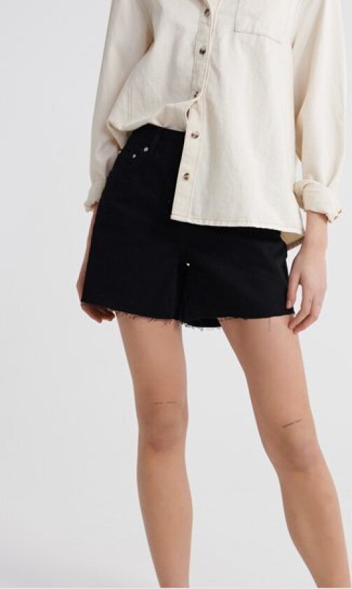 Denim Mid Length shorts