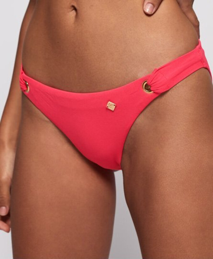 Picot Textured-bikiniunderdel med strukturtrykk
