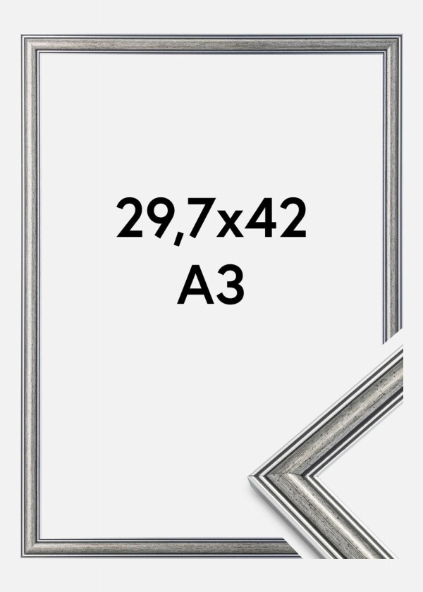 Ramme Frigg Sølv 29,7x42 Cm (A3)