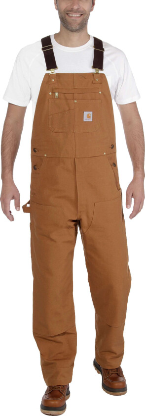 Men's Bib Overall W32/L30, ® Brown