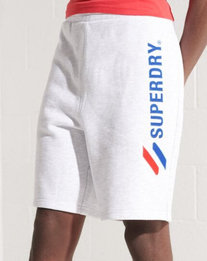 Sportstyle-shorts med applikasjon