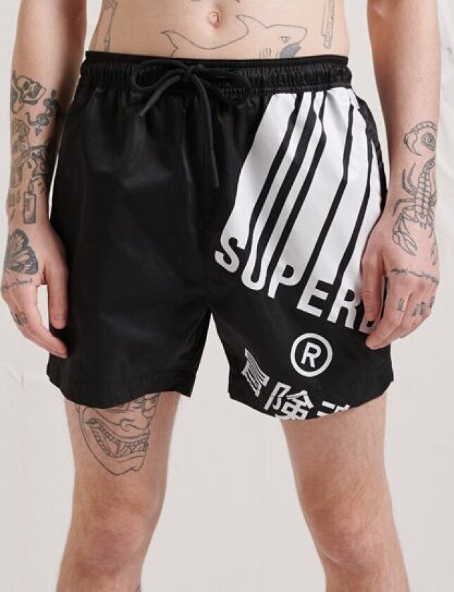 Energy-badeshorts med grafikk