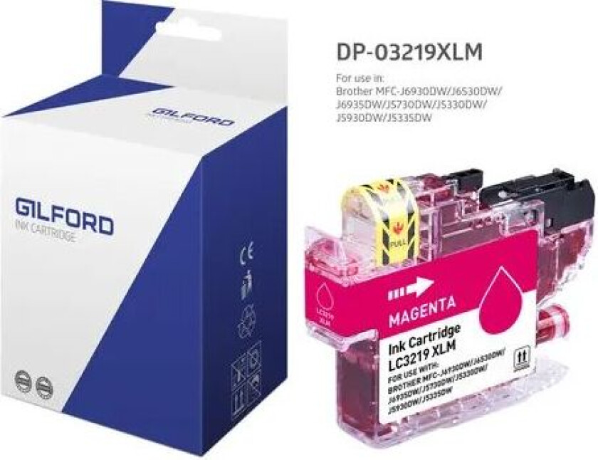 Blekk Magenta Db-3219xlm - Mfc-j5330/mfc-j6930dw