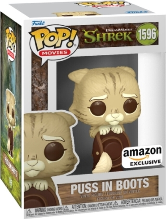 Funko! Pop Vinyl Excl Shrek Dw30th Puss In Boots