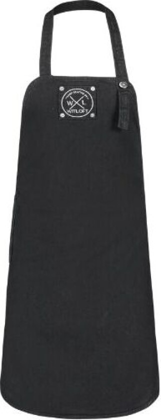 Witloft Classic Apron Denim Long Black