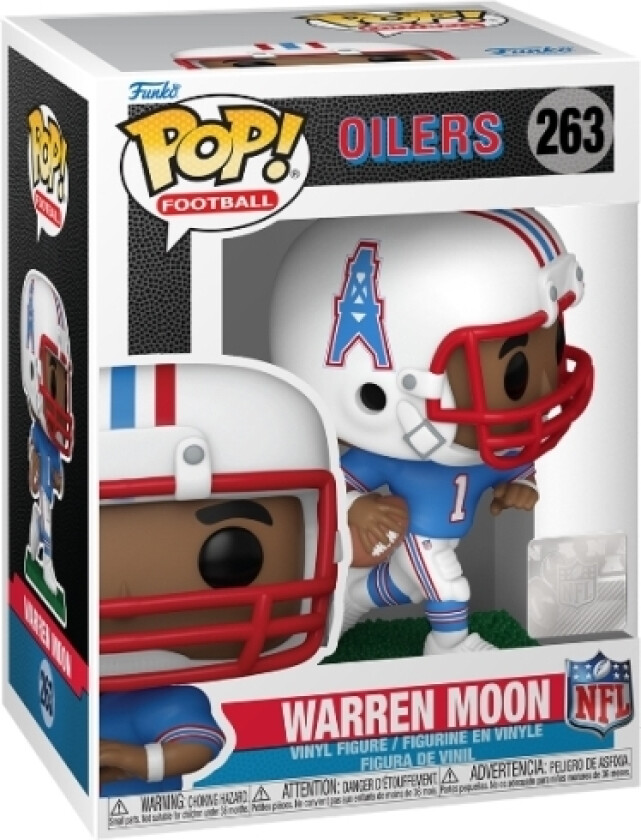 Funko! Pop Vinyl Oilers Warren Moon
