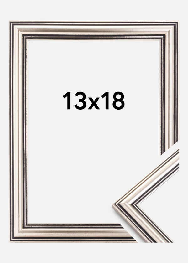 Focus Ramme Tango Sølv 13x18 Cm