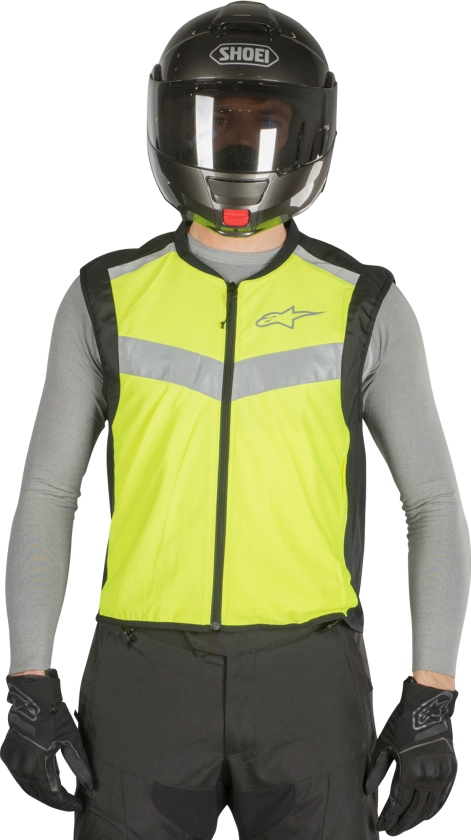 Bilde av Refleksvest Flare Neon Svart-Gul Fluo