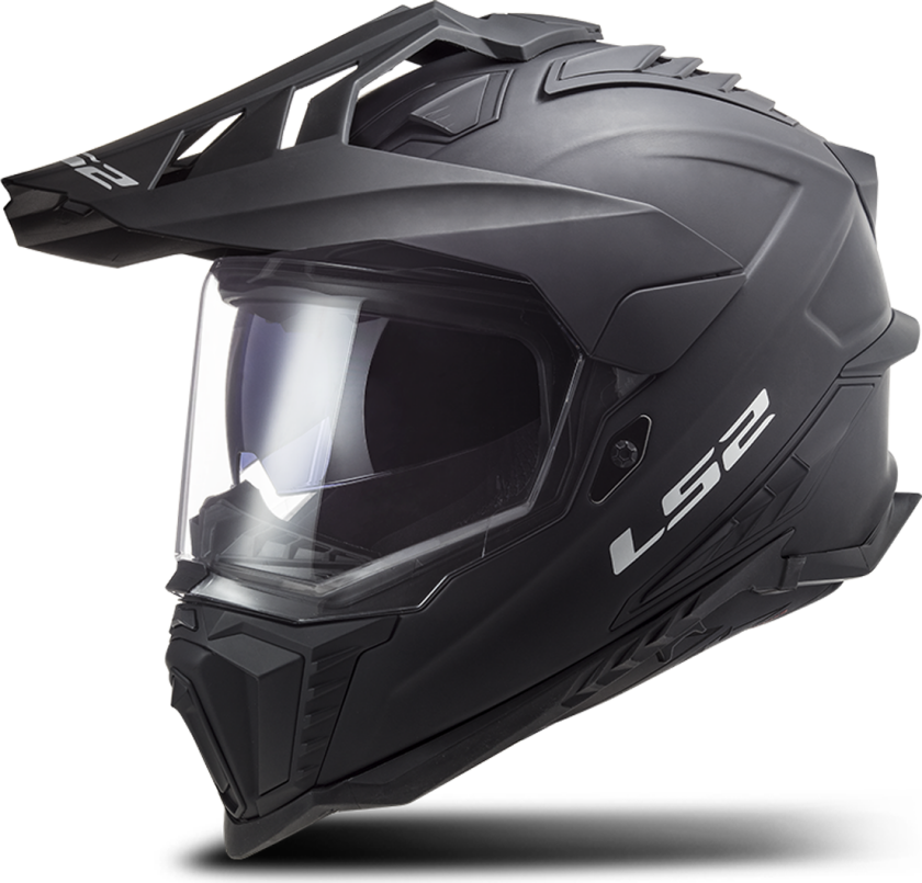 Adventurehjelm MX701 EXPLORER Solid Mattsvart