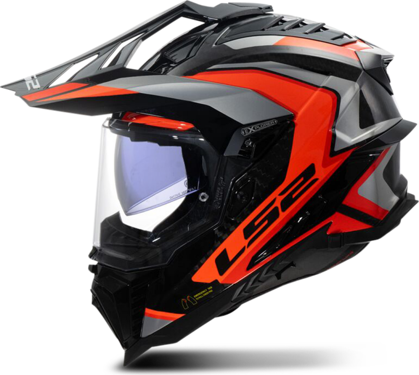 Crosshjelm MX701 Explorer C Oransje