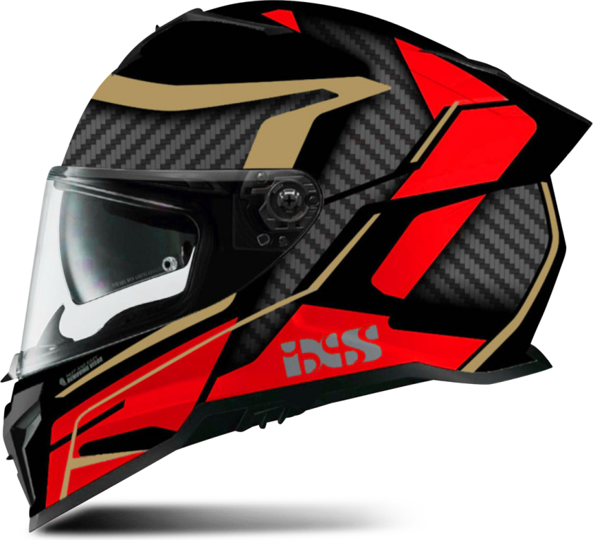 Helhjelm 912 SV 2.0 Blade Matt Svart-Rød