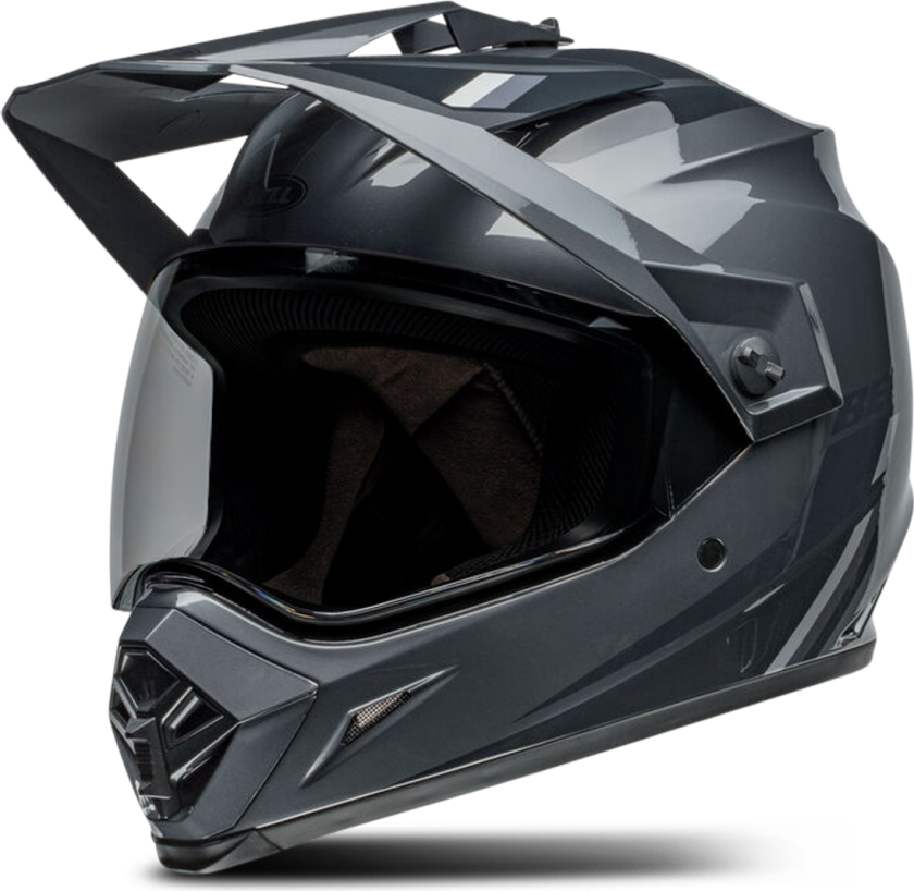BELL Adventurehjelm Ps Mx-9 Adv Mips® Chrome-Sølv