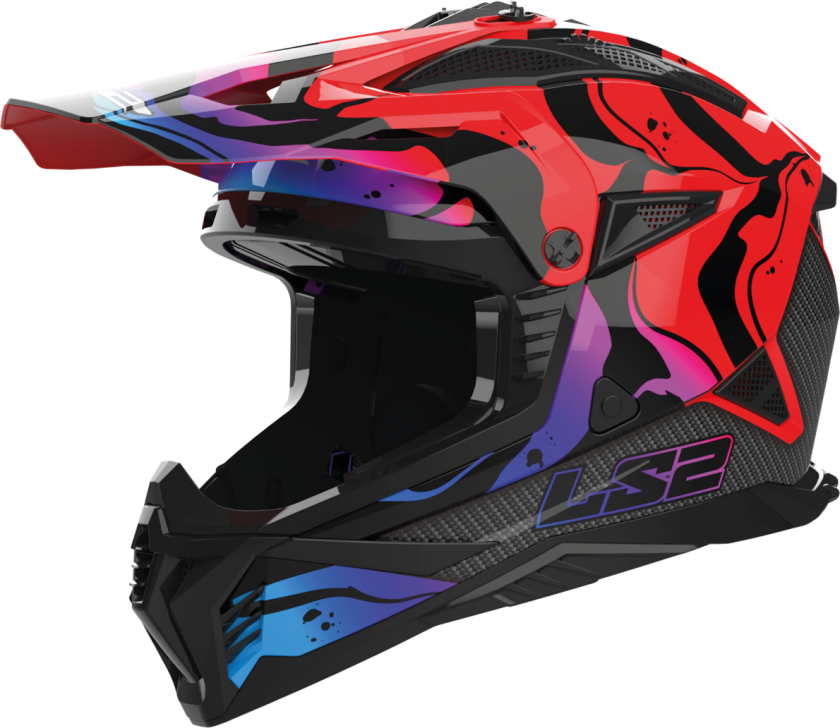 Crosshjelm MX708 Fast II Wash Rød
