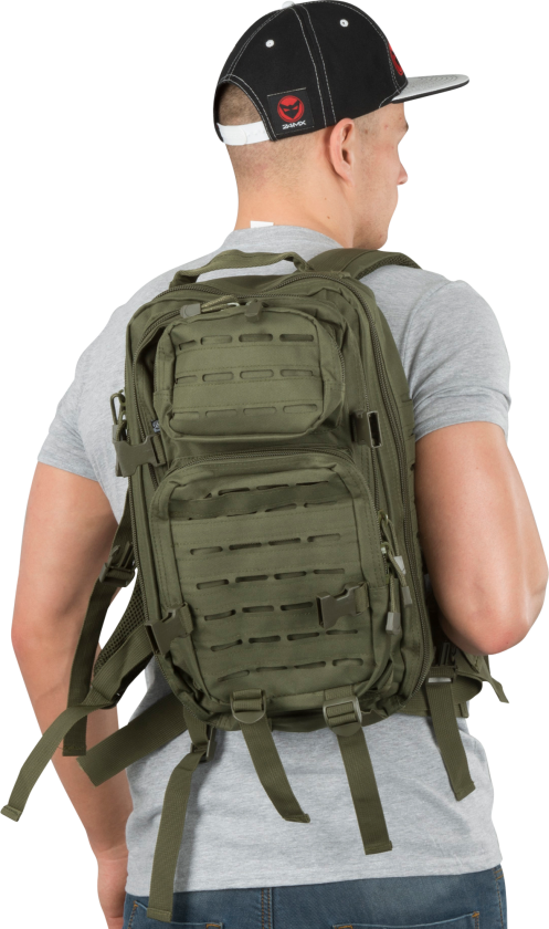Ryggsekk US Cooper Lasercut Large Oliv 40L