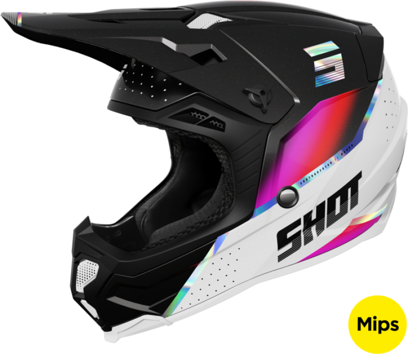 Shot Race Gear Crosshjelm Shot Core Honor Holographic Pearly