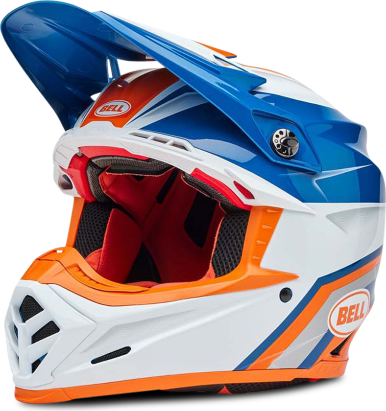 BELL Crosshjelm Moto-9S Flex Oransje