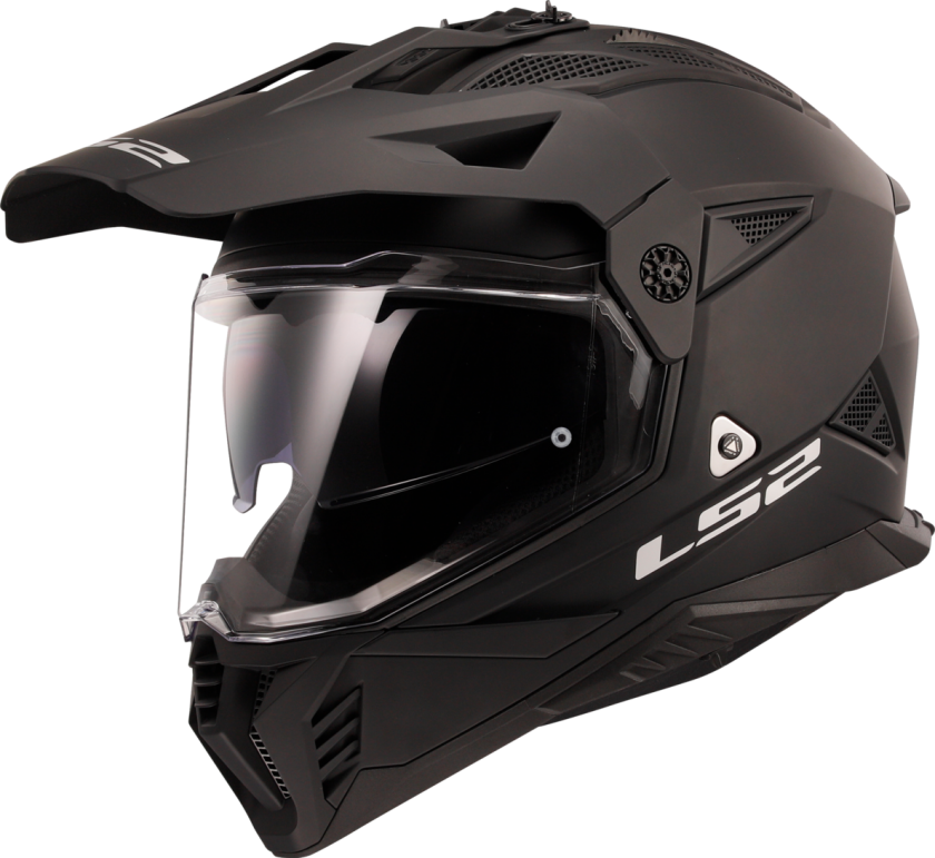 Adventurehjelm MX702 Pioneer II Matt Svart