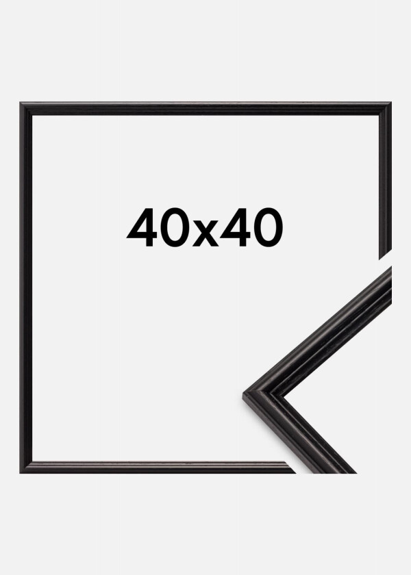 Ramme Horndal Akrylglass Svart 40x40 Cm