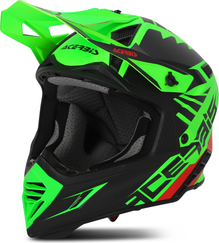 Crosshjelm X-Track Fluo Grønn-Svart