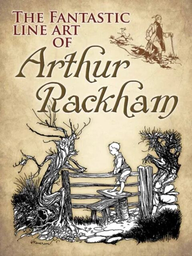 Fantastic Line Art of Arthur Rackham av Arthur Rackham