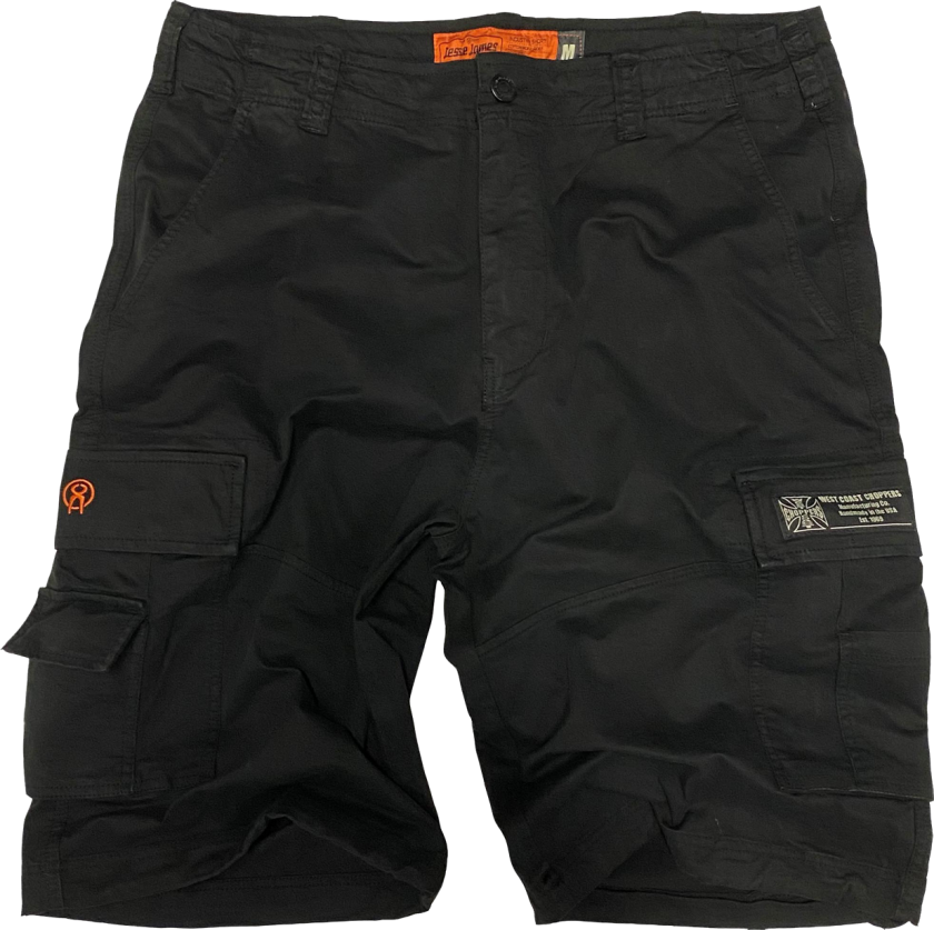 Shorts Cargo Vintage Svart