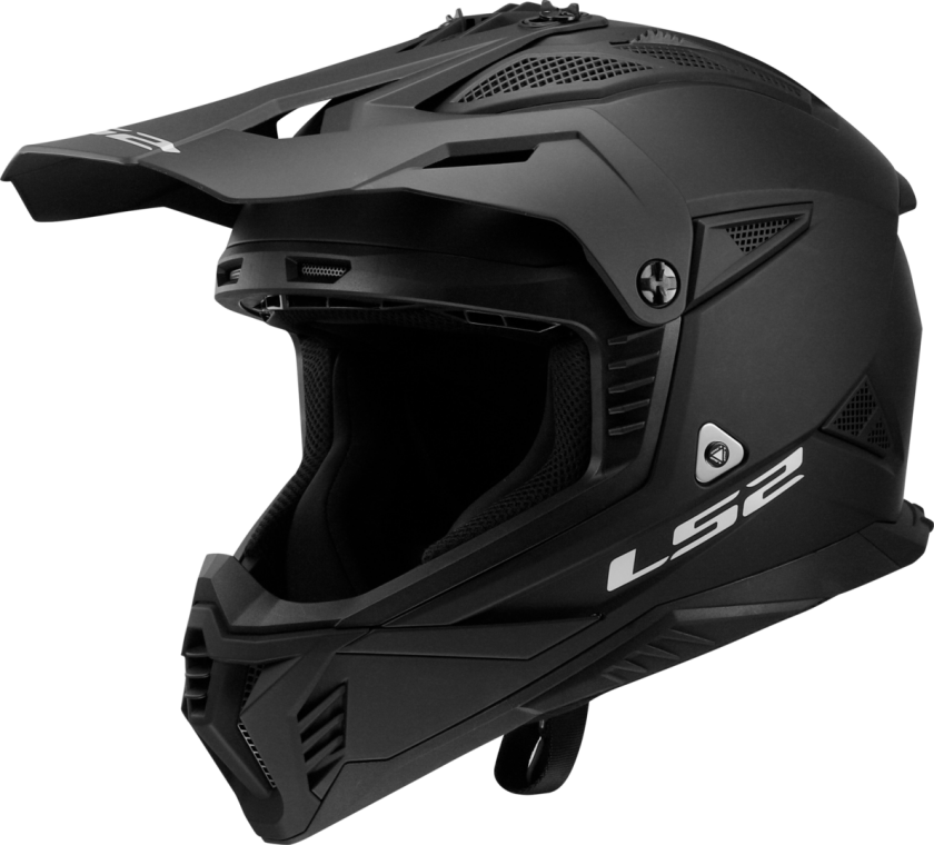Crosshjelm MX708 Fast II Solid Mattsvart