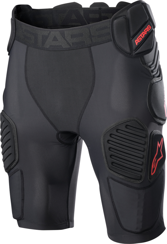 Bionic Pro Protective Shorts Svart-Rød