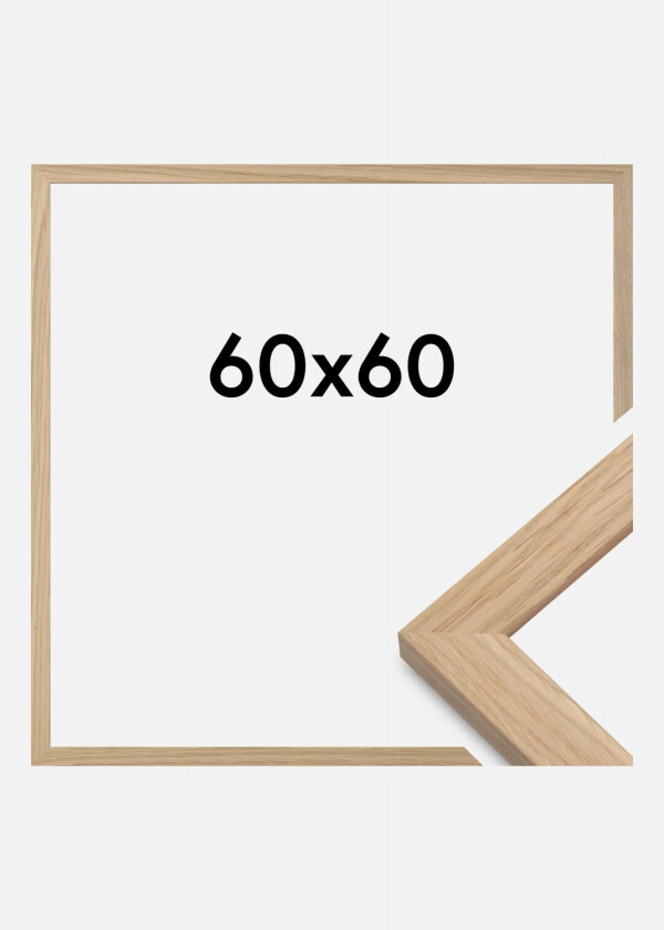 Ramme Oak Wood 60x60 Cm