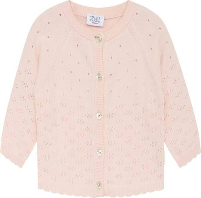 Hust & Claire Cillja Cardigan Til Baby Og Barn, Icy Pink