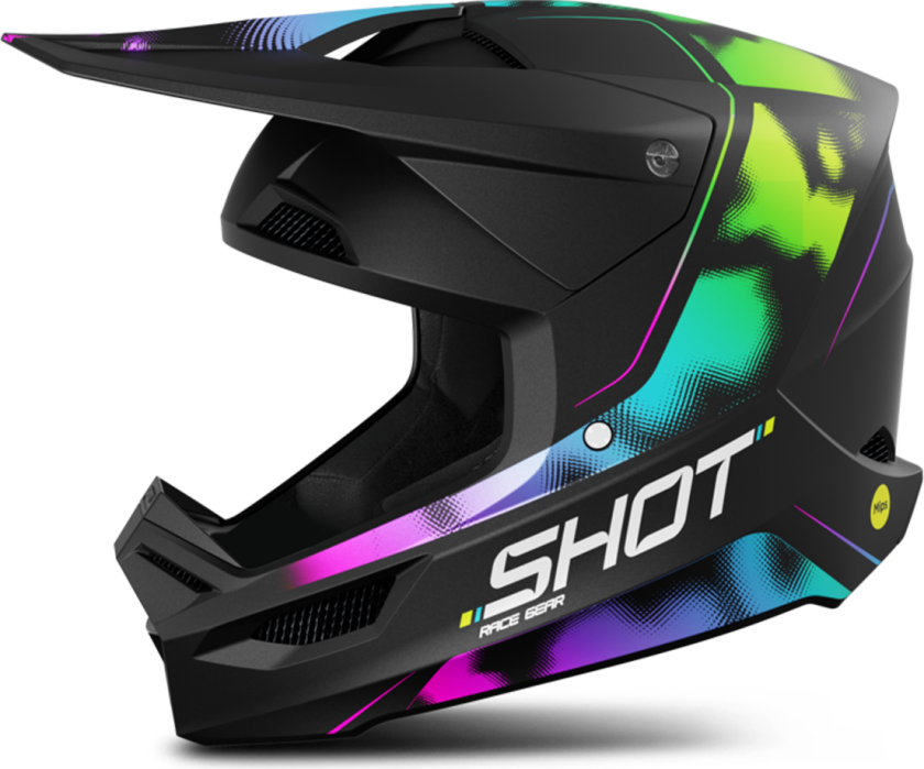 Shot Race Gear Crosshjelm Shot Race Nitro Svart Matt