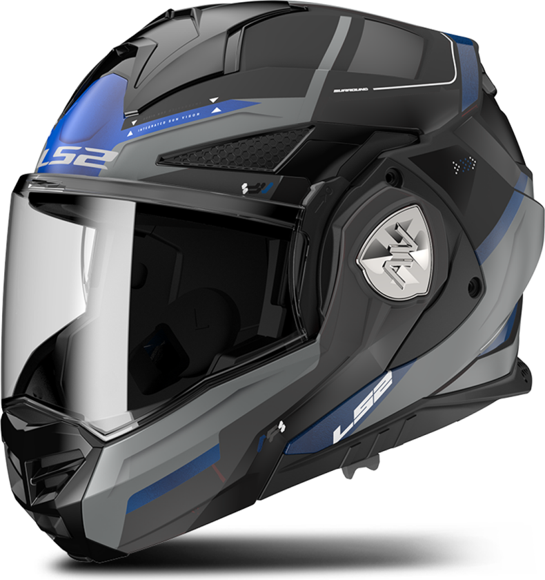 Adventurehjelm FF901 ADVANT X Spectrum Svart Titan-Blå